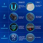 Uteeqe Graphite Pickleball Paddles Set with Balls