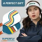 Retro Pickleball Visor - Fun Gift & Accessory