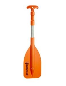Telescoping Emergency Paddle for Boating - Orange