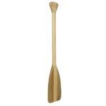 Lightweight 2.5' Wooden Canoe Paddle with Grip
