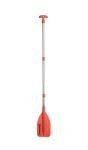 Telescoping Emergency Paddle for Boating - Orange