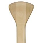 Lightweight 2.5' Wooden Canoe Paddle with Grip