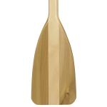 Lightweight 2.5' Wooden Canoe Paddle with Grip