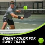 Arewyt Neon Green Pickleball Balls 6 Pack