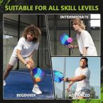 Navona 12-Pack Colorful Outdoor Pickleball Balls