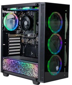 XUM Titan Gaming PC: Ryzen 5, 16GB RAM, 1TB SSD