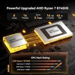 GEEKOM A8 Mini PC with Ryzen 7, 32GB RAM