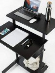 Mobile Height Adjustable Stand-Up Desk Cart