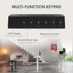 FLEXISPOT Electric Height Adjustable Standing Desk