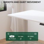 FLEXISPOT Electric Height Adjustable Standing Desk