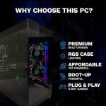Intel i7 Gaming PC with RTX 3050 & 16GB RAM