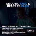 Intel i7 Gaming PC with RTX 3050 & 16GB RAM