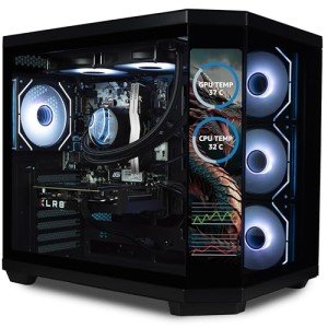 High-Performance Gaming PC with Ryzen 7 and RX 7600 XT