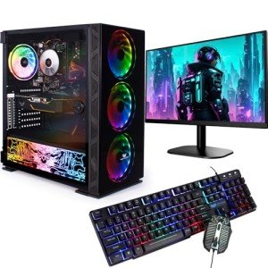 Veno Scorp Gaming PC Bundle with NeonZilla Case