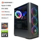 CyberpowerPC Wyvern Gaming PC - Ryzen 5, RTX 3050