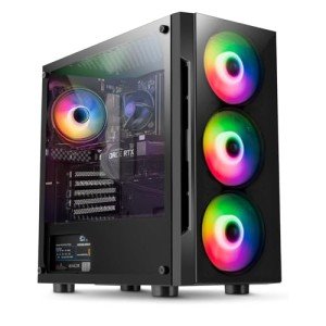 RGB Gaming PC with Ryzen 5 and Radeon Graphics