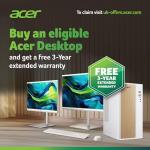 Acer Aspire XC-1710 Desktop PC - Intel i3, 8GB, 256GB SSD