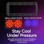 Cooler Master NR200 Mini-ITX Case with Glass Panel
