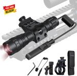 Rechargeable 850nm Infrared LED Flashlight for Night Vision