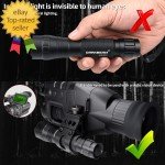 Rechargeable Mini Infrared 850nm LED Flashlight