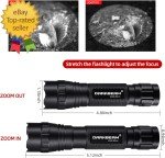 Rechargeable Mini Infrared 850nm LED Flashlight