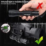 Rechargeable 850Nm IR Flashlight for Night Vision