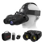 4K Night Vision Goggles 850nm Infrared Binoculars Picture Video Record Hunting