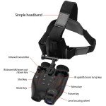 Head-Mounted Digital Infrared Night Vision Binoculars