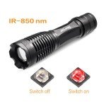 Infrared Night Vision Flashlight - 850nm IR Illuminator