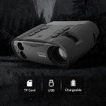 Mileseey Rechargeable Night Vision Hunting Goggles