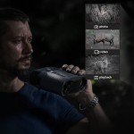 Mileseey Rechargeable Night Vision Hunting Goggles