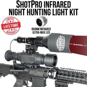 Wicked Lights ShotProβ’ Infrared Night Hunting Kit