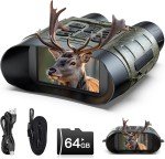 4K Night Vision Goggles with 12X Zoom