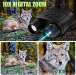 Infrared Night Vision Binoculars for Total Darkness