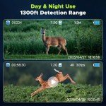 4K Night Vision Goggles with 12X Zoom