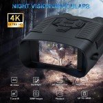 Infrared Night Vision Binoculars for Total Darkness