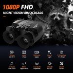 8X Zoom Infrared Night Vision Hunting Goggles