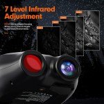 8X Zoom Infrared Night Vision Hunting Goggles
