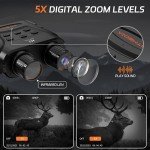 Infrared Night Vision Binoculars for Total Darkness