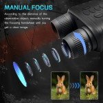 Infrared Night Vision Binoculars for Complete Darkness