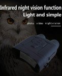 36MP 4K Night Vision Binoculars with 5x Zoom
