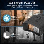 36MP 4K Night Vision Binoculars with 5x Zoom