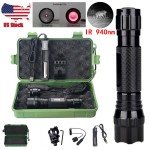 940nm Infrared Night Vision LED Flashlight