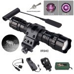 940nm Infrared Night Vision LED Flashlight