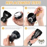 UniqueFire 1503 Night Vision IR Flashlight 50mm