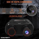 Infrared Night Vision Binoculars for Dark Viewing