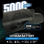 4K Night Vision Binoculars with 3" Display