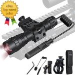 Rechargeable Mini IR Flashlight for Night Vision
