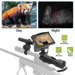 Night Vision Rifle Scope with 5" Display