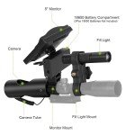 Night Vision Rifle Scope with 5" Display
